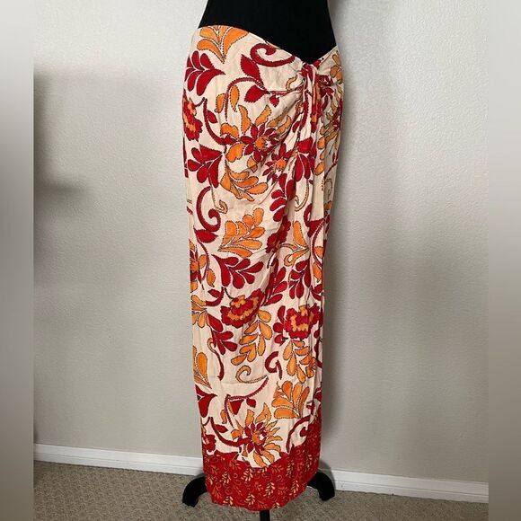NWT Zara Printed Wrap Midi Skirt - Picture 5 of 10